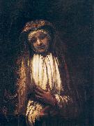 Rembrandt, The Virgin of Sorrow